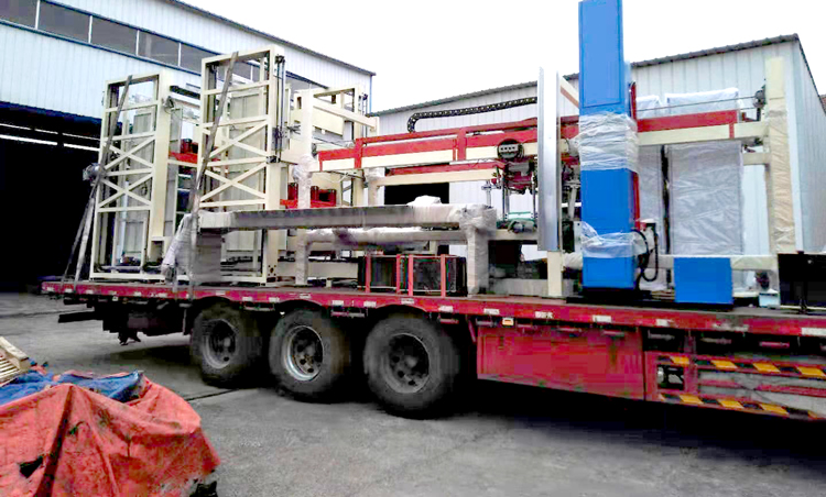 碼垛機、纏繞機發(fā)貨